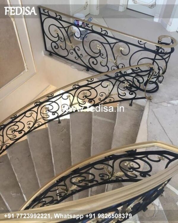Luxury Duplex Stair Design Duplex Stair Design Aluminum Balcony Grill Design