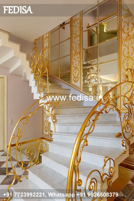 Classic Beautiful Stairs Design Beautiful Stairs Design Balcony Front Grill Design