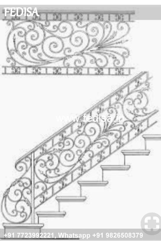 Classic Exterior Staircase Designs For Indian Homes Exterior Staircase Designs For Indian Homes Black Grill Design