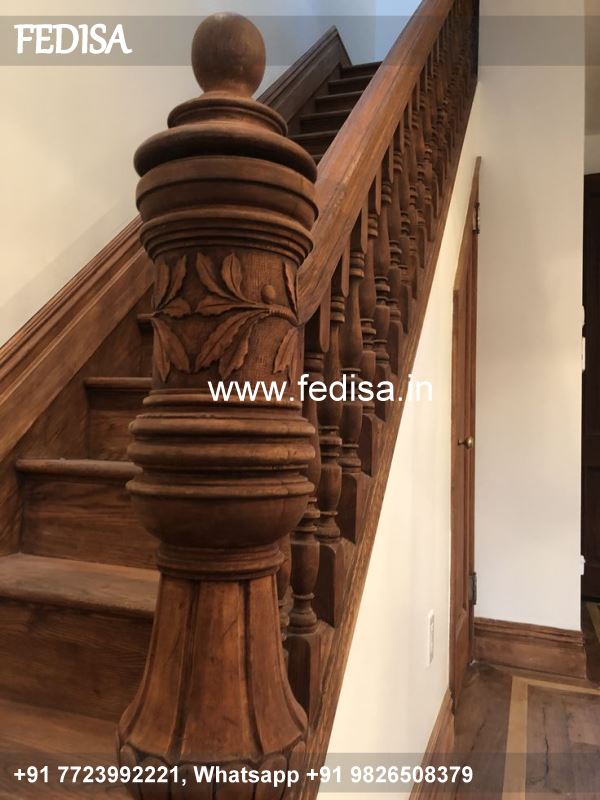 Classic Under Stairs Design Bamboo Stairs Design Cast Iron Pipe Railing