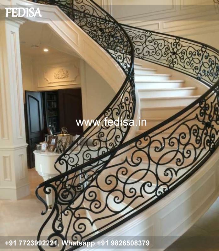 Luxury Interior Stairs Design Stainless Stair Railing Design Chhat Ka Railing Design Cement Ka