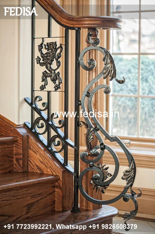 Luxury Space Saving Stair Designs Mission Style Stair Railing Cross Staircase Design