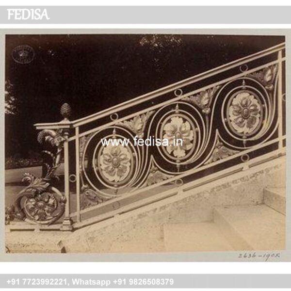 Classic Down Stairs Design Staircase Design Steel And Glass Darvaja Grill Design