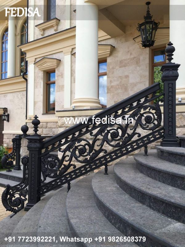 Luxury Industrial Staircase Design Iron Ladder Design For Home Design For Roof Railing