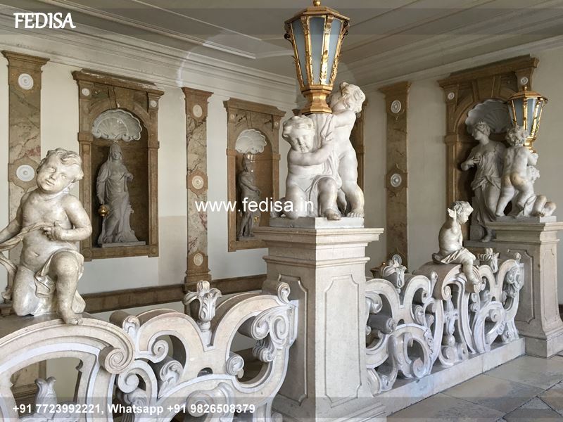 Classic Outside Stairs Design Staircase Front Wall Design Fancy Steel Railing Design