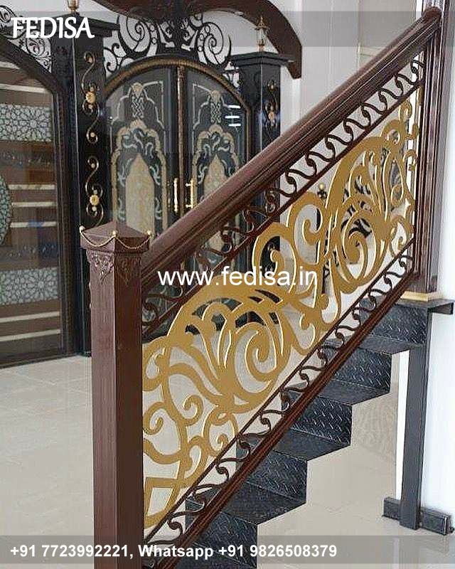 Classic Stairs Design In Lobby Gi Staircase Design Front Balcony Steel Railing Design