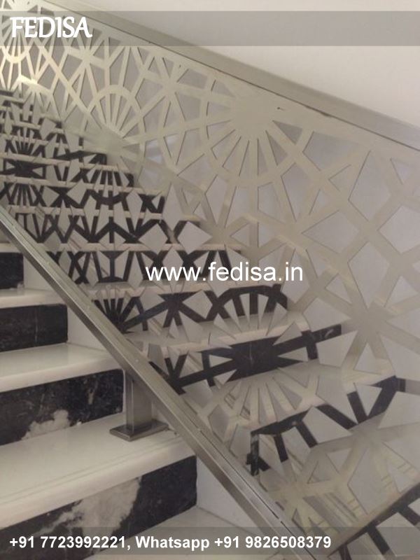 Classic Beautiful Stairs Design Stairs Roof Cover Design Front Iron Railing Design