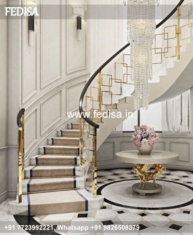 Luxury Stairs Marble Design For Home Ramp Staircase Design Front Steel Grill Design With Glass