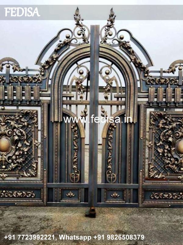 Luxury Exterior Concrete Stairs Design Round Concrete Stairs Design Grill Design For Entrance