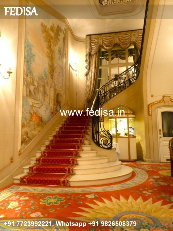 Classic Stair Grill Design In Wooden Half Turn Staircase Design Grill Design Normal