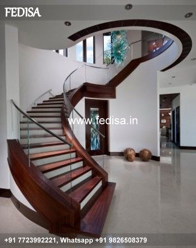 Luxury Stairs Skirting Design Short Space Stairs Design Grill Single Door Design