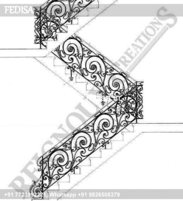 Classic Duplex Staircase For Small House Staircase Plans For Small Spaces Grill Window Grill