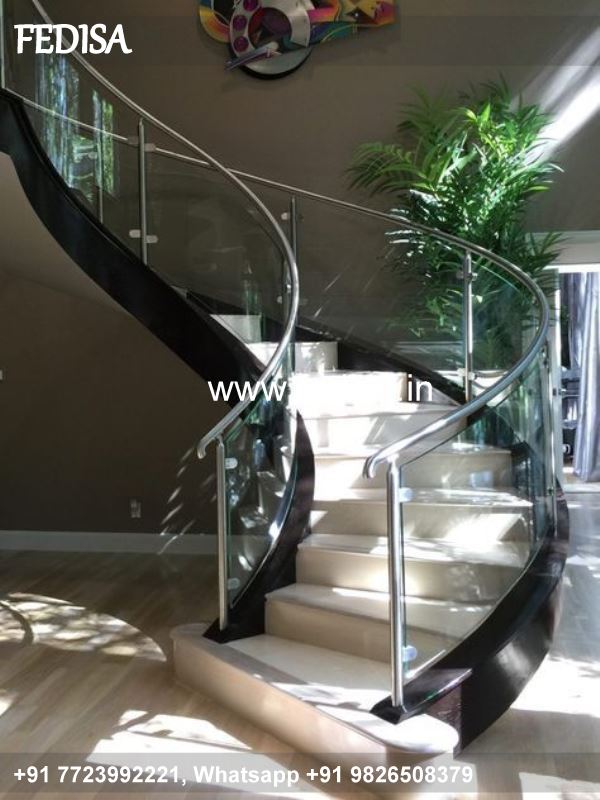 Luxury Wooden Stairs Design For Small Spaces Under Stairs Door Design Grill With Sliding Window