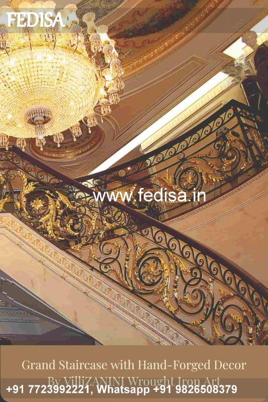 Classic Staircase Landing Design Small House Interior Design With Stairs Guard Rail Designs
