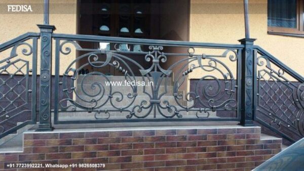 Classic New Staircase Design Steel Stair Pillar Design Half Circle Stairs Design