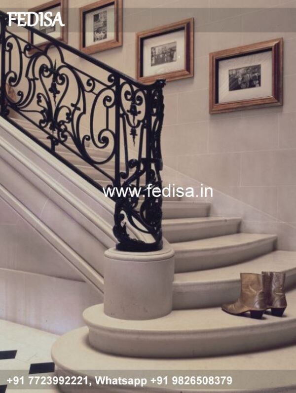 Luxury Duplex House Staircase Staircase Railing Designs In Wood And Steel Handrail Grill Design