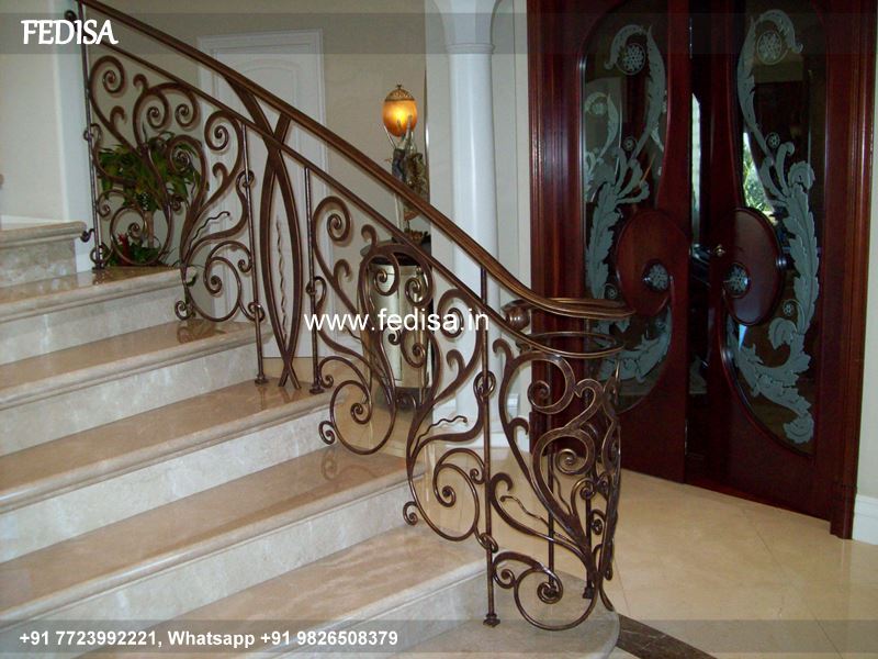 Luxury Structural Steel Stair Design Round Stairs Grill Design Home Grill Design Window