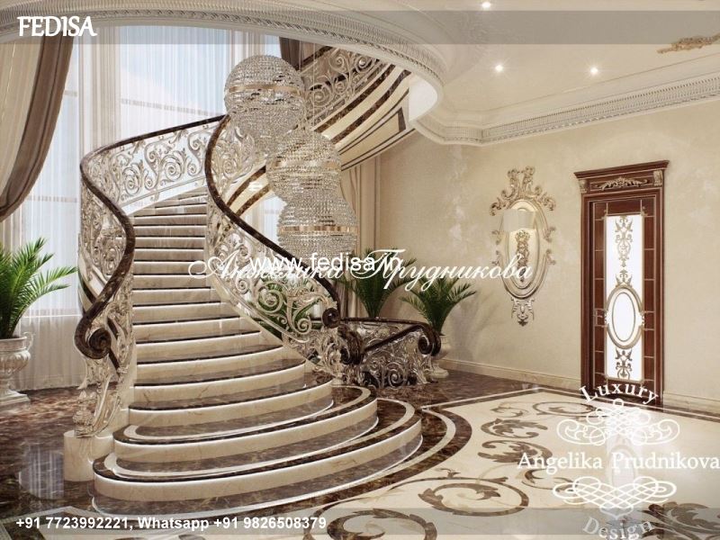 Classic Round Sidhi Design Design Of Railings For Stairs Home Stairs Steel Design