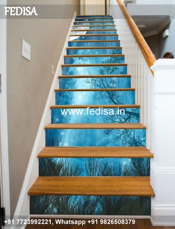 Classic Modern Handrail Design Staircase Wall Stair Wall Color House Front Glass Grill
