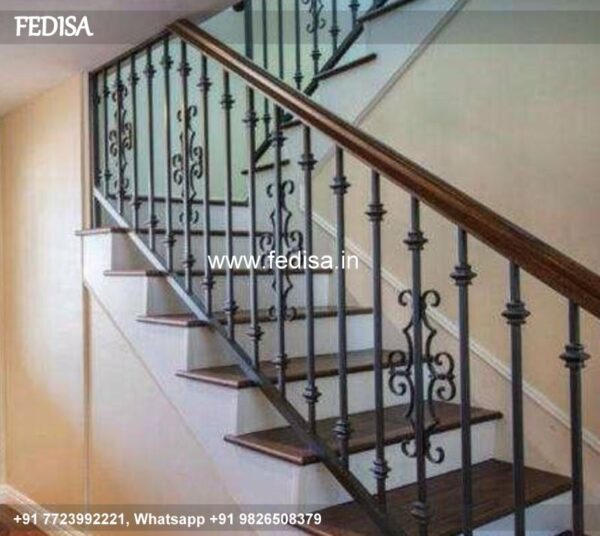 Luxury Unique Staircase Design Sawtooth Staircase Design House Front Side Grill Design