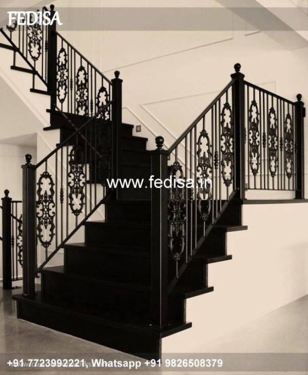 Classic Stairs Bed Design Staircase Folding Design House Railing Design Wooden