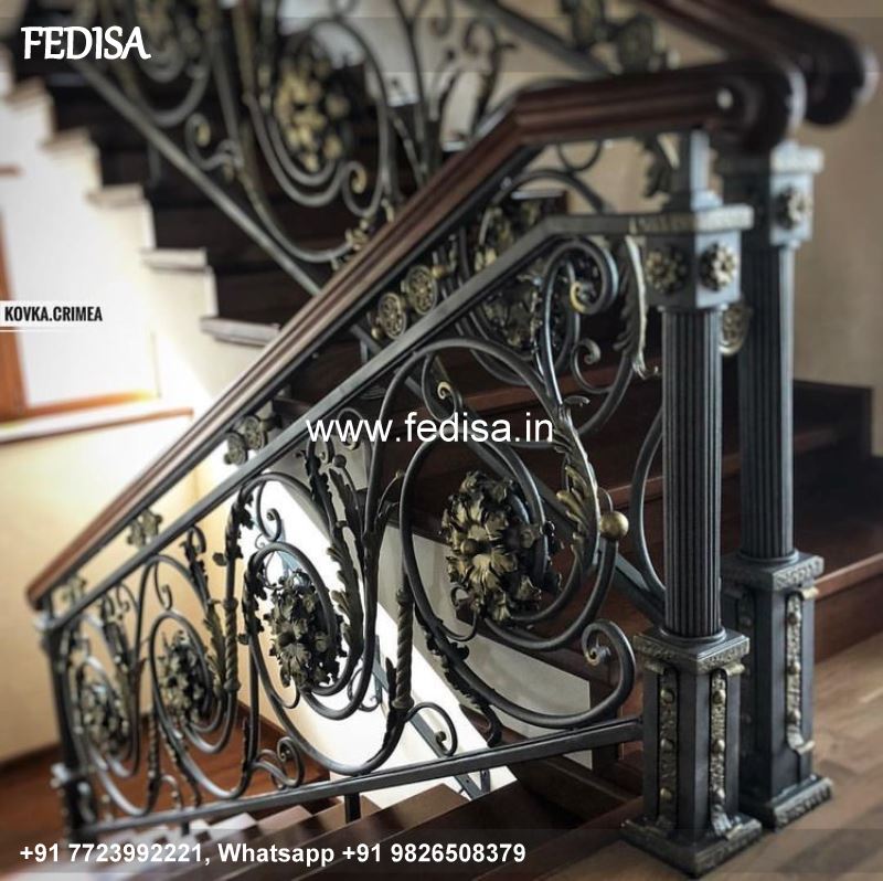 Classic Stairs In Hall Design High Ceiling Staircase Design Inside Railing Design