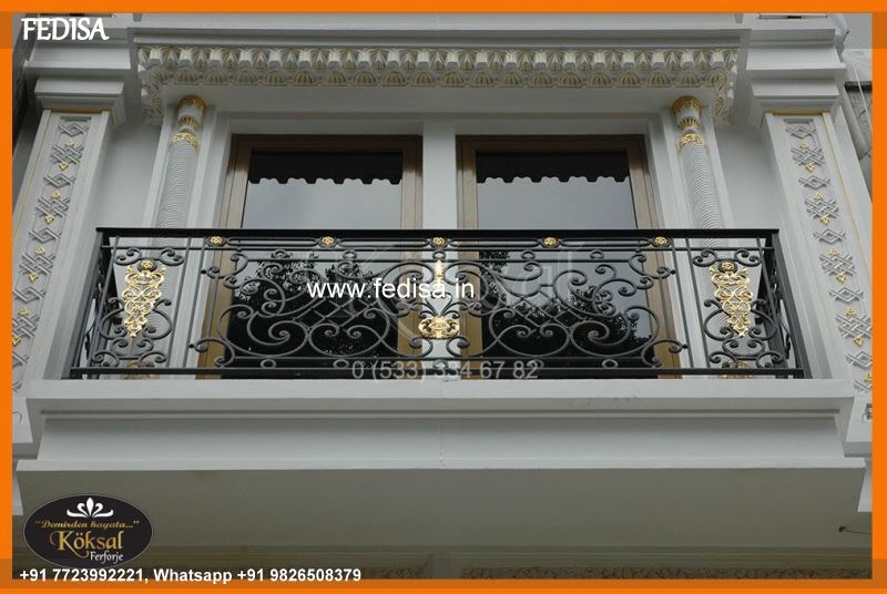 Classic Iron Stair Railing Design Handrail Design Iron Railing Design For Terrace