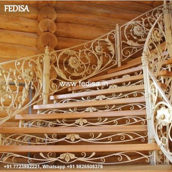 Classic Creative Stairs For Small Spaces Baluster Design Iron Sidhi Railing Design
