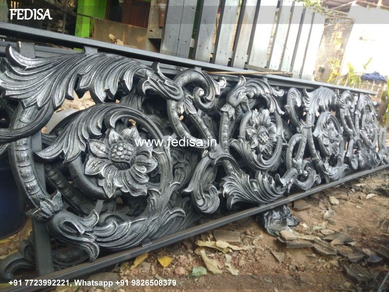 Classic Home Sidhi Design House Railing Design Steel Latest Window Grill