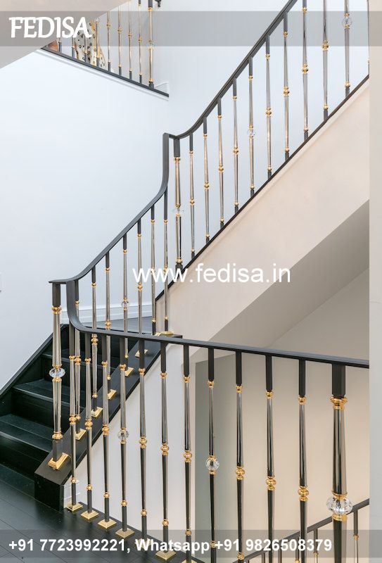 Luxury Staircase Wall Design Wooden Railing Designs For Duplex Home Makan Khidki Design