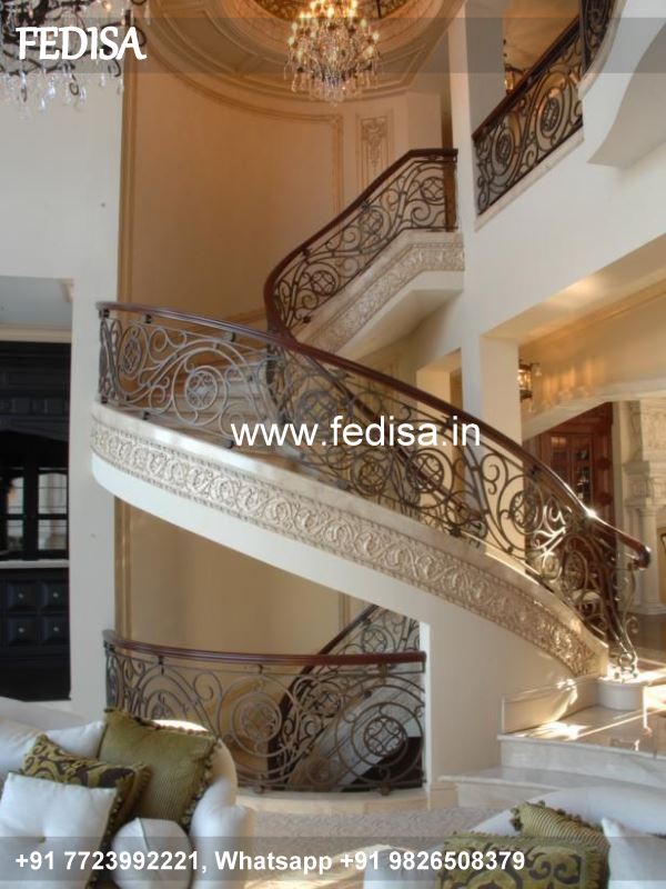Luxury Stairs Skirting Design Stainless Balcony Design Modern Balcony Grill Design 2020