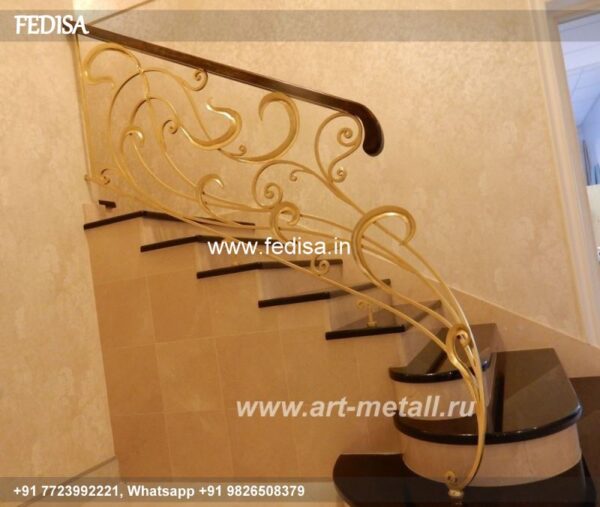 Luxury Staircase Cupboard Design Railing Simple Design Modern Black Stair Railing