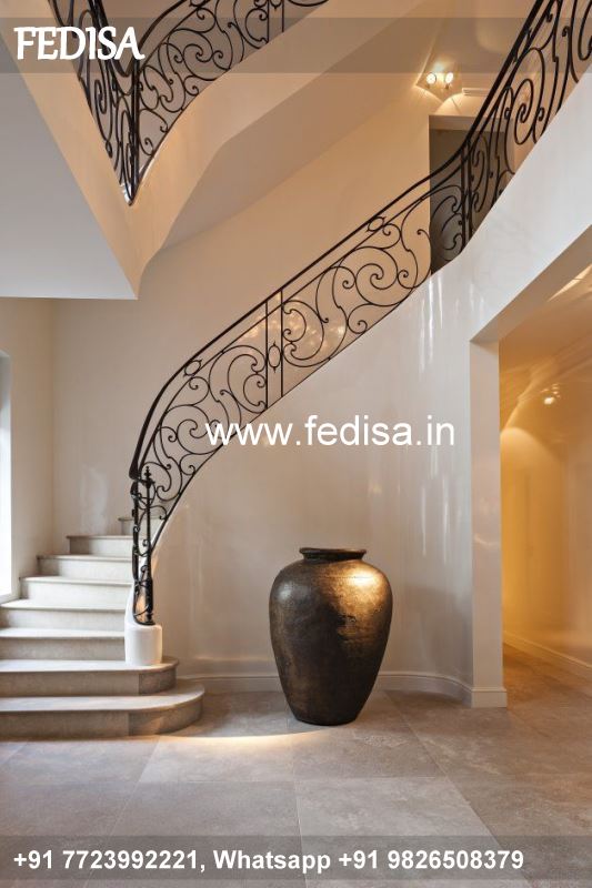 Classic Beautiful Stairs Design Railing Design Simple Modern Enclosed Staircase