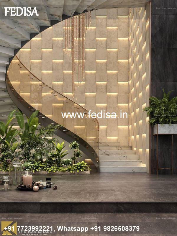 Luxury Duplex House Staircase Design Home Katheda Design Modern Grill Design Window