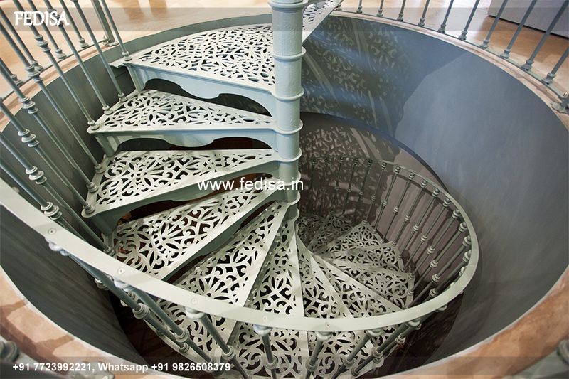 Luxury Cantilever Staircase Design Railing Front Design Modern Railing Balcony