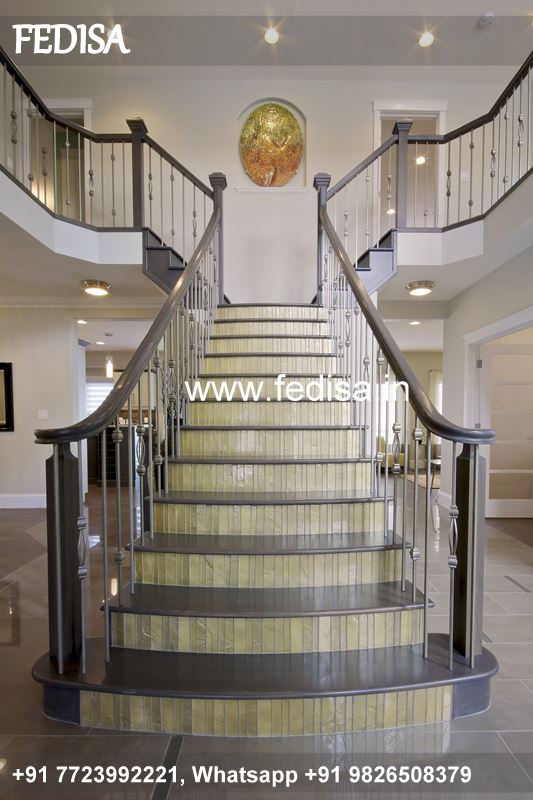 Luxury Staircase Railing Design Stainless Steel Latest Railing Design For Stairs Modern Staircase Balusters