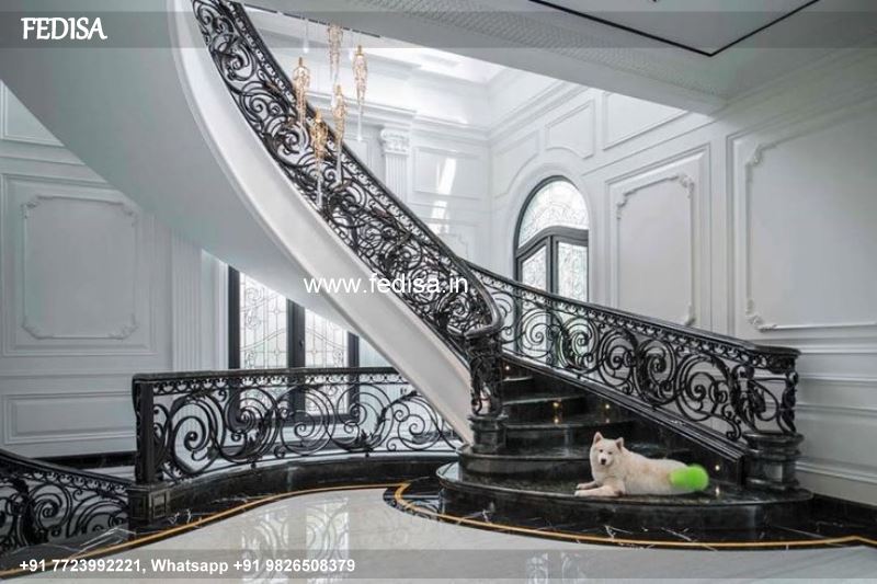 Luxury Stair Design For Small House Inside Steel Railing Design Front Modern Staircase Design Outside Home