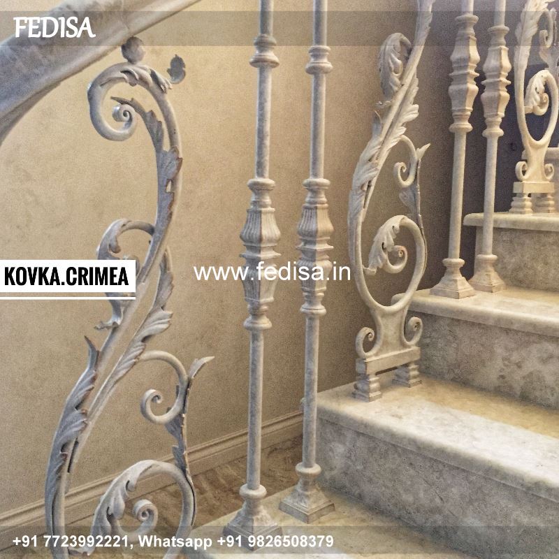 Classic Round Sidhi Design Terrace Balcony Grill Design Modern Stairs Railing Design Indoor