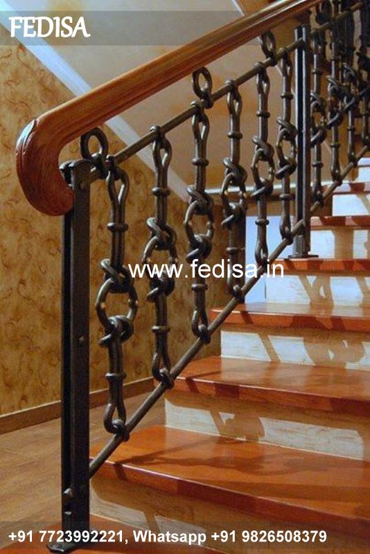 Classic Simple Stair Railing Design Steel Siri Railing Design Modern Steel Staircase Design