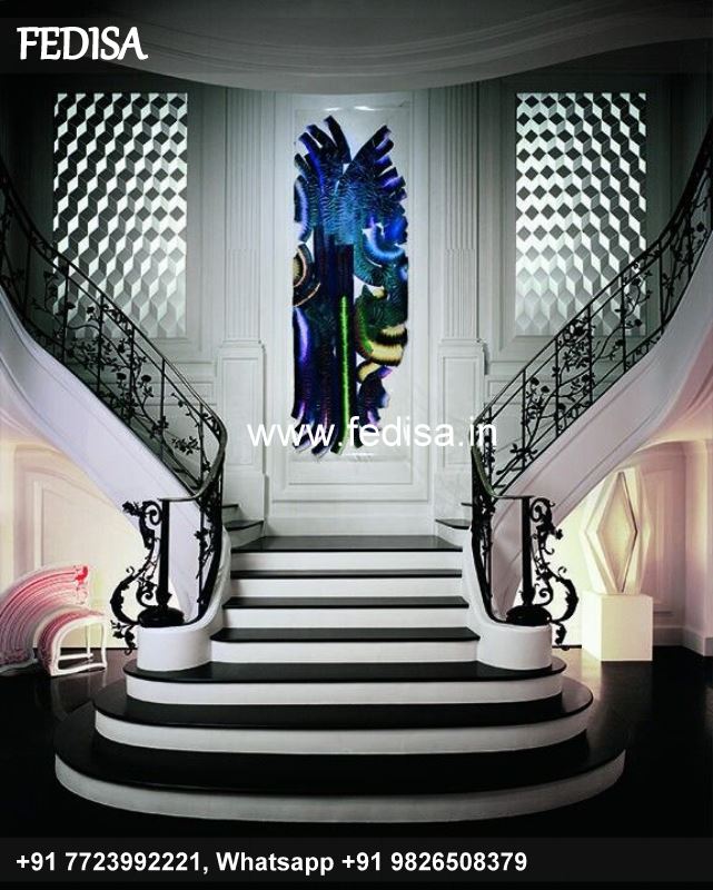 Luxury Front Stair Design Of House Curved Staircase Railing Design Ms Khidki Design