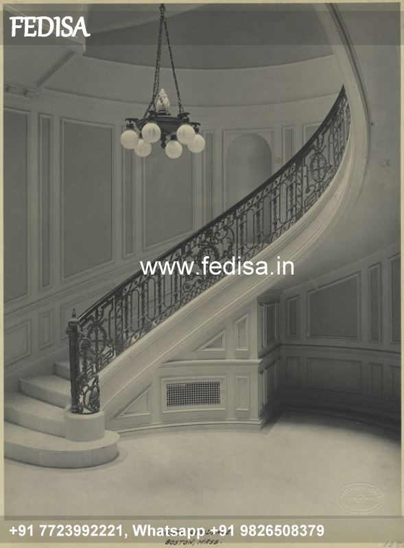 Luxury Modern Wooden Stairs Design Indoor Ss Design Railing New Design Khidki