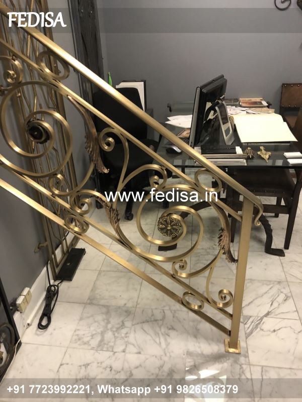 Classic Timber Staircase Design Railing Design Loha New Iron Grill Design