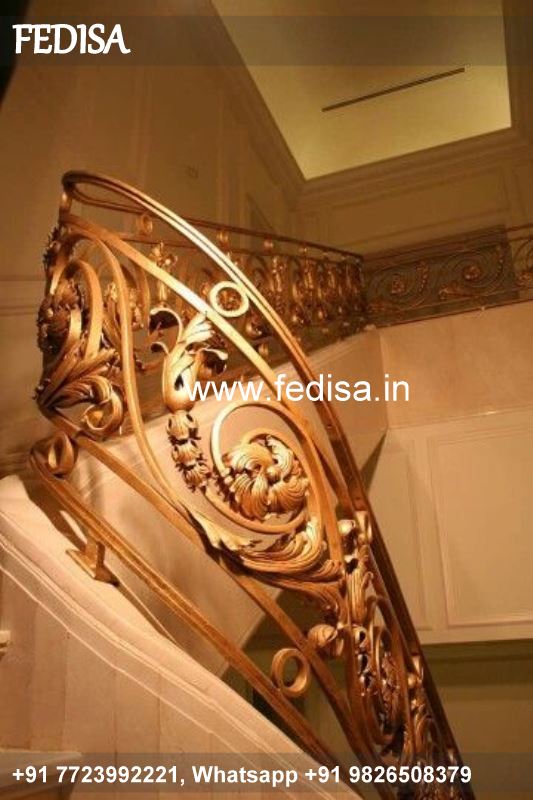 Luxury Staircase Handrail Wood Design Staircase Design Steel And Glass New Stair Railing Design
