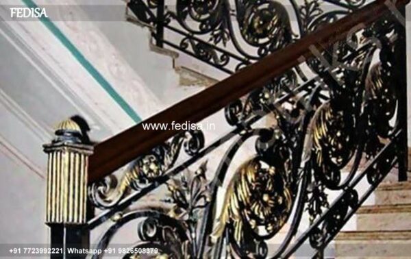 Classic Under Stairs Design Modern Brick Railing Design Outdoor Glass Railing Design