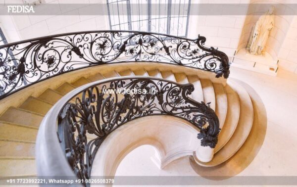 Luxury Ladder Design For Home Balcony Railing Design Outside Cement Staircase Grill Design