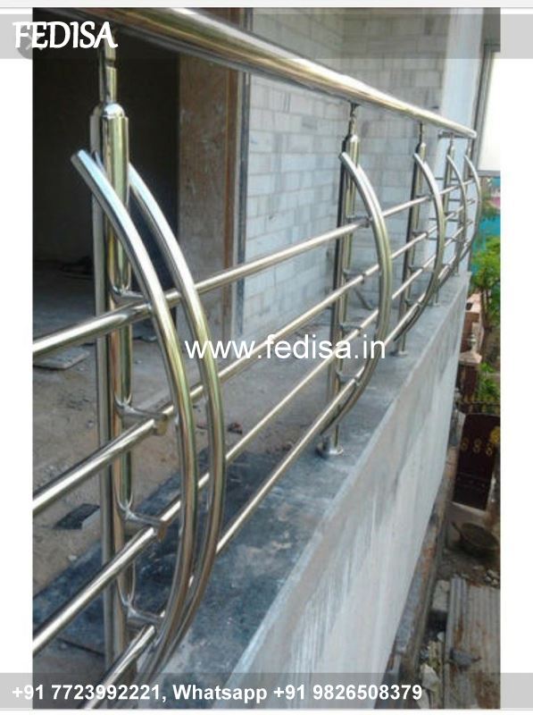 Luxury Staircase Cupboard Design Steel Grill Railing Design Pop Railing Design
