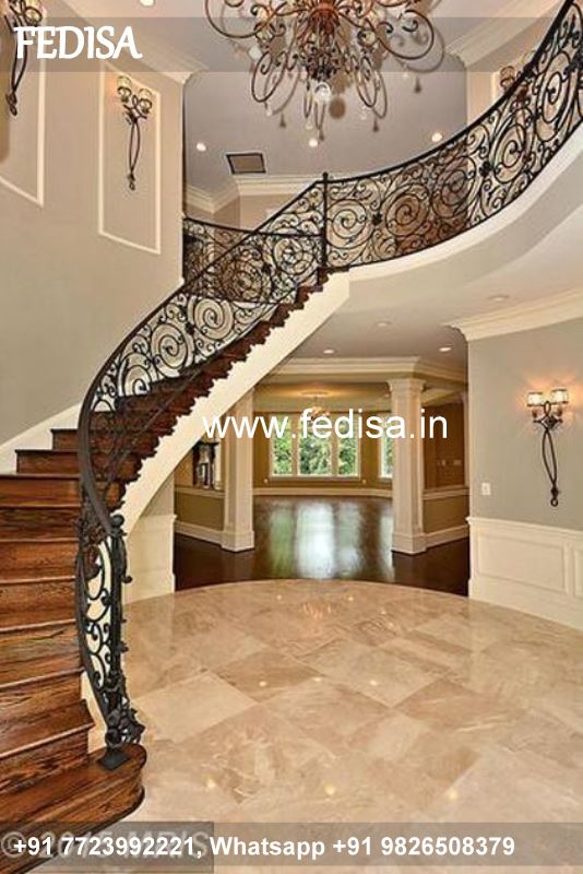 Luxury Iron Stairs Design For Home Ladder Railing Design Iron Railing Design For Verandah