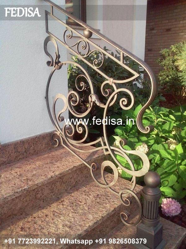 Luxury U Stairs Design Iron Railing Grill Design Railing Fabrication Design