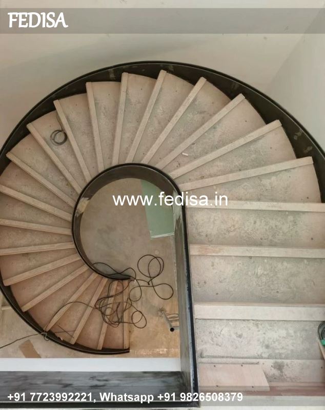 Classic Stairs Grill Design With Glass Railing Design Pipe Railing Flower Design