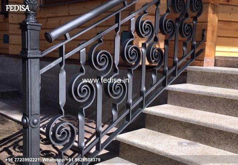 Luxury Modern Indoor Railing Terrace Concrete Railing Design Railing Of Stairs Design